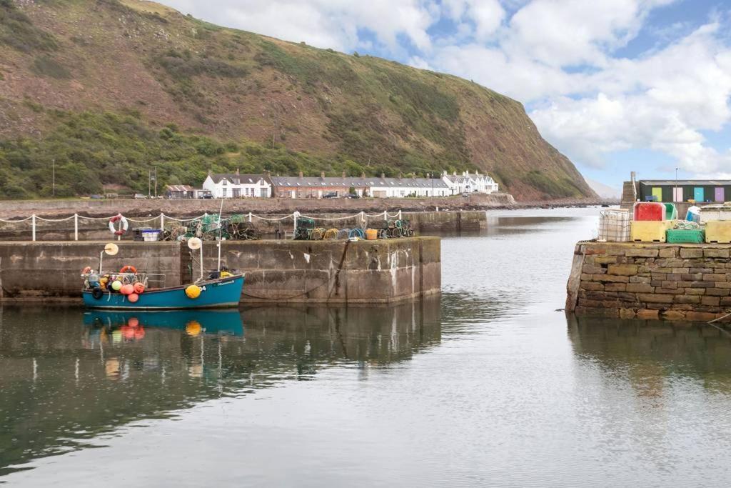 The Cottage By The Sea, Scotland Burnmouth Eksteriør billede