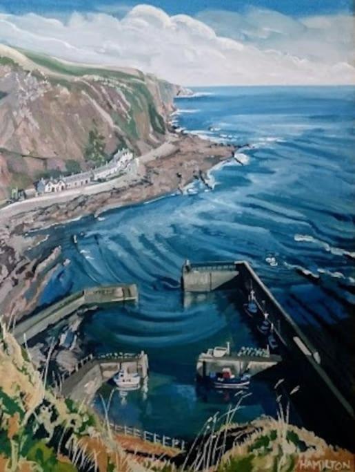 The Cottage By The Sea, Scotland Burnmouth Eksteriør billede
