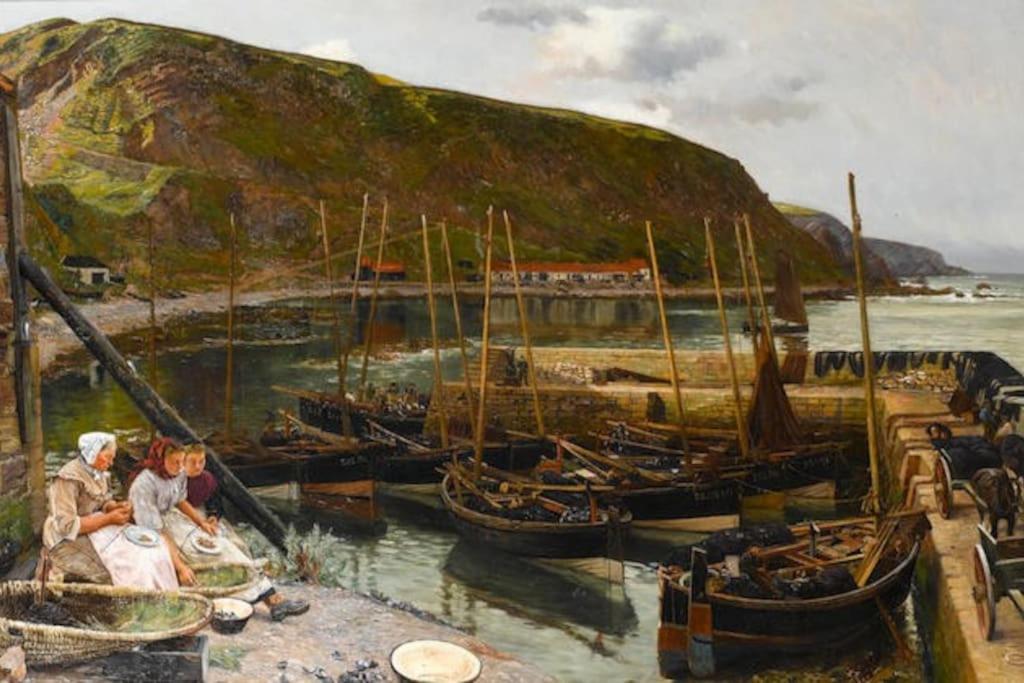 The Cottage By The Sea, Scotland Burnmouth Eksteriør billede